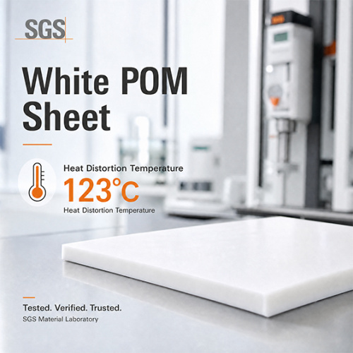 POM Sheet ອຸນຫະພູມ deflection ຄວາມຮ້ອນສູງເຖິງ 123 ° C!