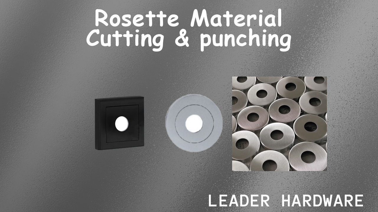 Leader Hardware Lever Handle Rosette