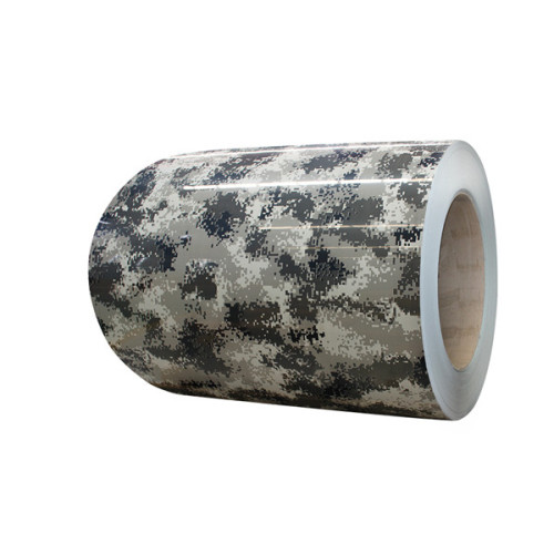 Camouflage PPGI PPGL prepainted steel coil