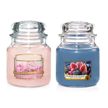 Personalized Luxury Natural Scented Glass Candles