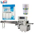 High Speed Full Automatic Water Bottle Wrapping Machine Paper Plastic Cup Bottles Packing Machine1