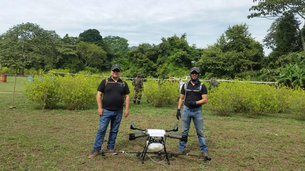 10L Sprayer Drone Customer show