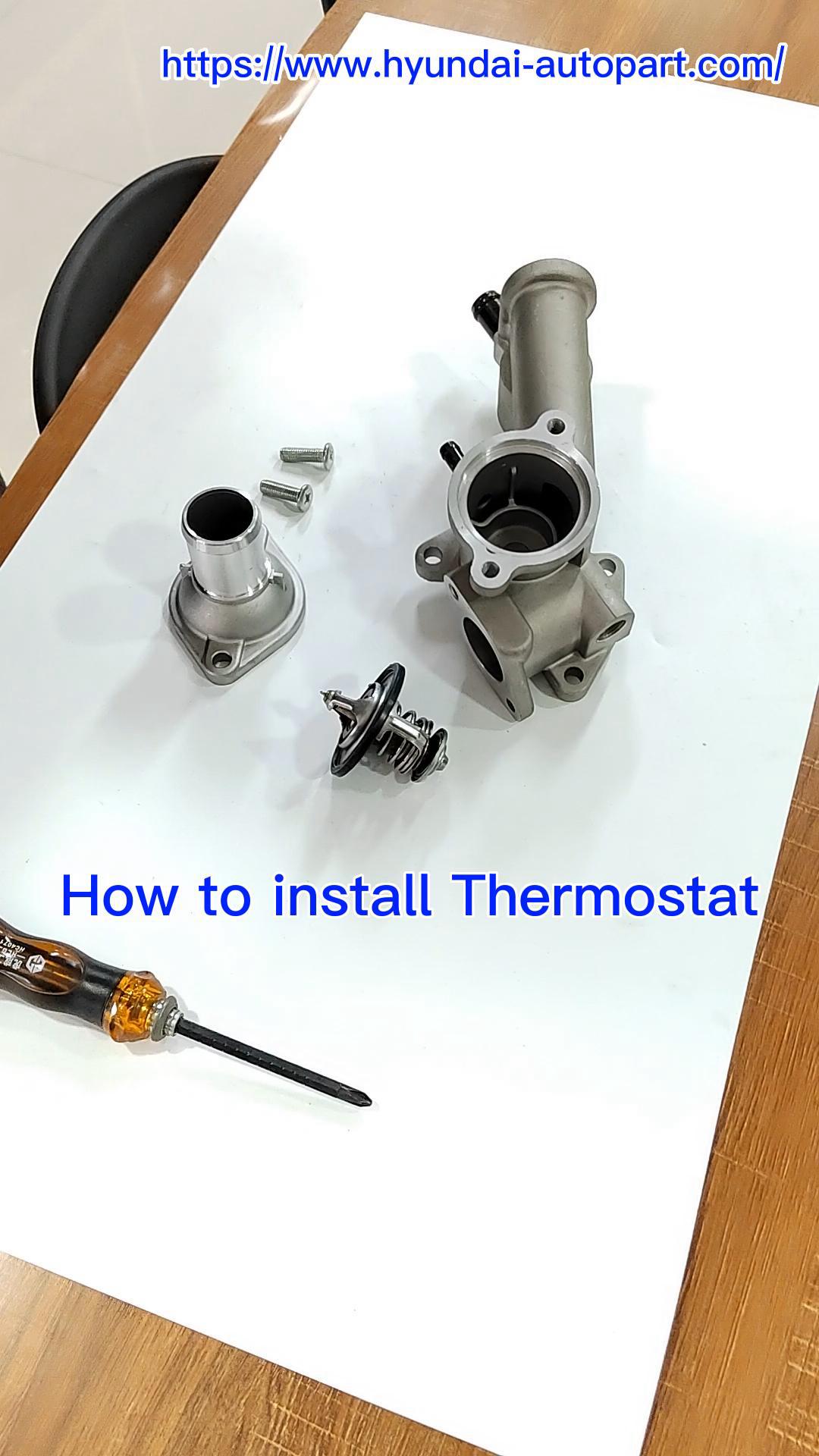 how to install thermostar