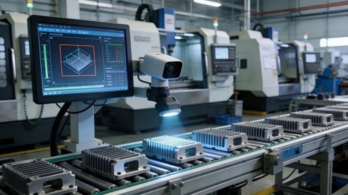 人工知能サーバー冷却システムと CNC 加工工場