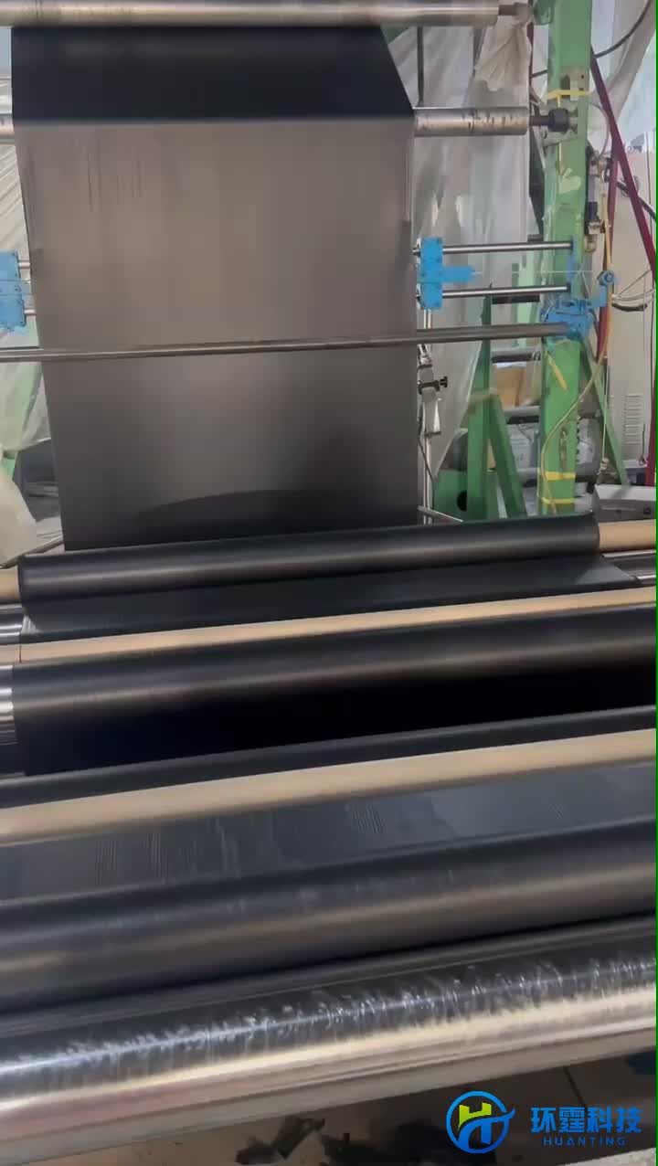 Film on the production of plastic film for mulching