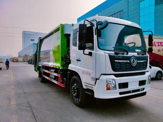 Ketibaan Baru Dongfeng 4X2 18cbm Trak Tolak Mampat1