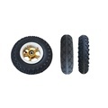 Electric Scooter Pneumatic Rubber Wheel 8 Inch Aluminum Hub Garden Trolley Carts1