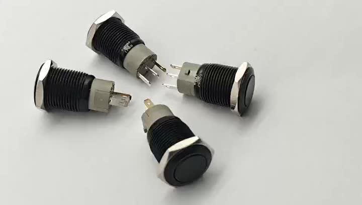 16mm metal pushbutton switch