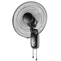 16 Inch Low Noise Aluminum Alloy Wall Fan - Black Electric Fan1
