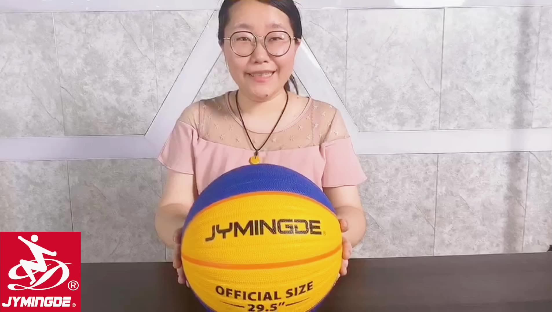 Jymingde Outdoor High Grip Balones De Custom Printed Basketball Products1