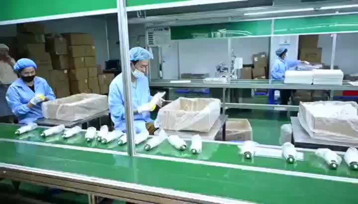 lotion pump bottle assembling