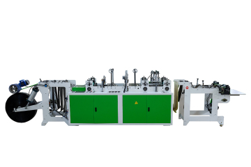 star sealing T-shirt bag on roll making machine