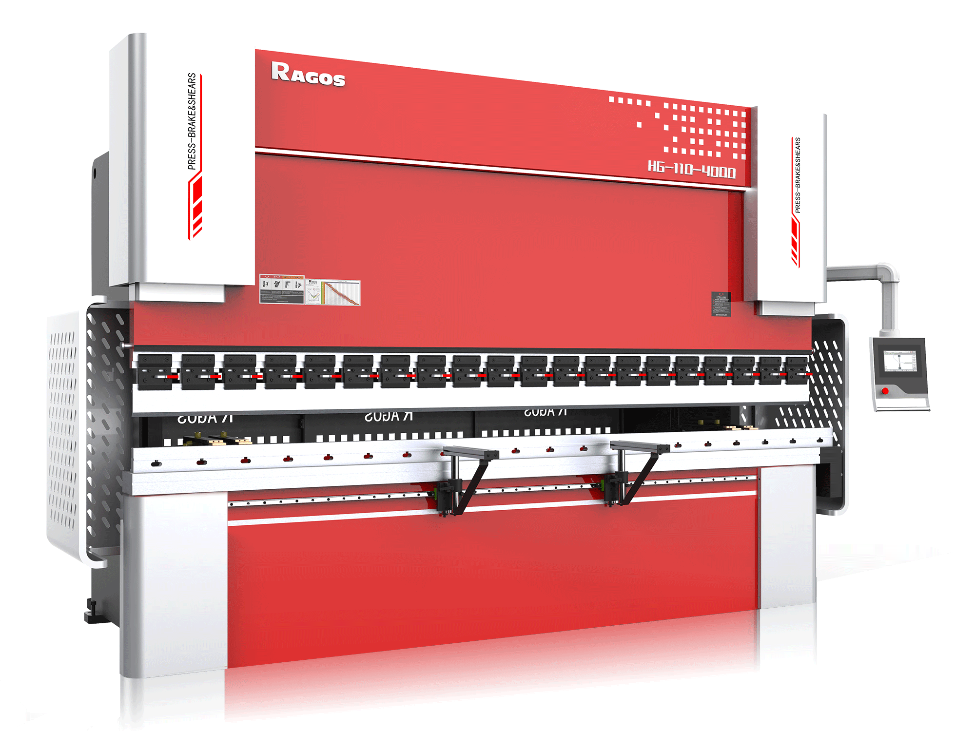 Dettagli Hybrid Press Brake HG100-4000