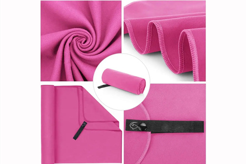 Wholesaler Quick Dry Microfiber Gym Towel Sports Towel with Customized Logo