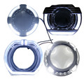 DLAND High Temperature Resistant Projector Shrouds Type Panamera V2 with LED Angel Ring1