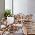 Vente chaude échantillon gratuit de meubles commerciaux Cafe Wood and Corde Cuisine Handmade Kitchen Dining Restaurant Chairs1