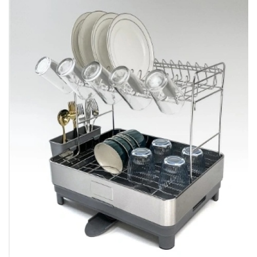 Elevated Kitchen Organization: The Versatility of Stainless Steel Dish Racks