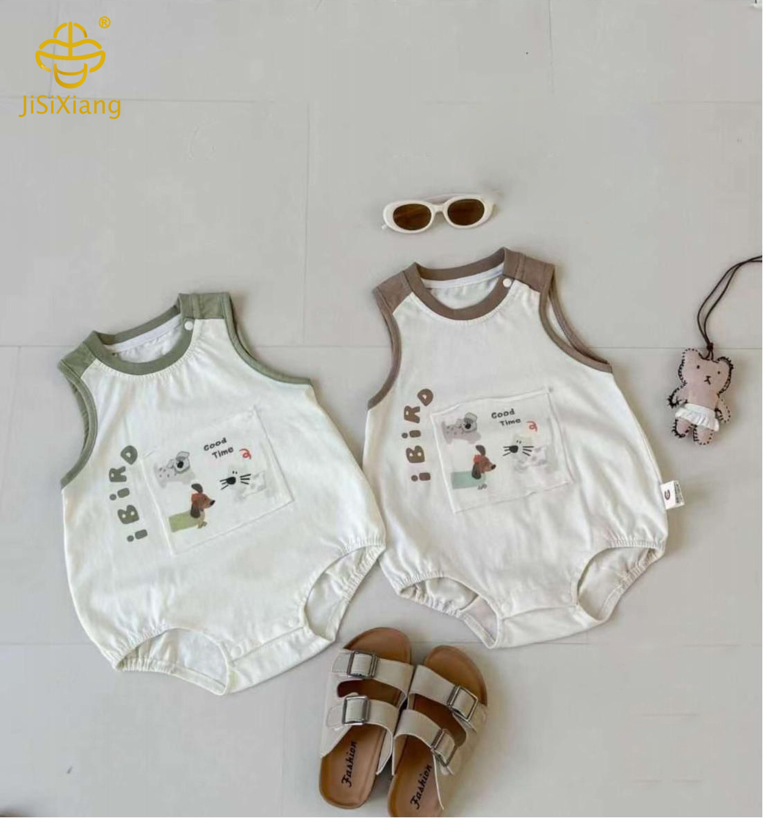 달콤한 레이스 베이비 점프 수트