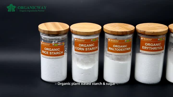 Organic plant starch