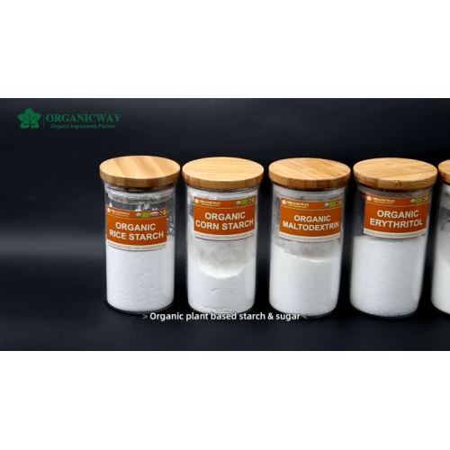 Organic plant starch