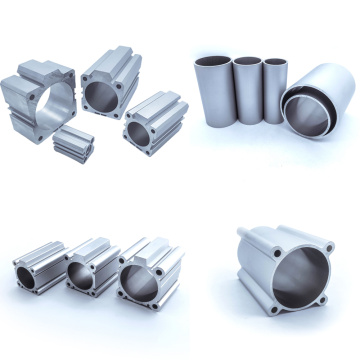 Why are pneumatic cylinder pipes made of aluminum?