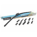 Economy Flat Wiper Blades with Multi Clips - Fit Over 99% Cars1