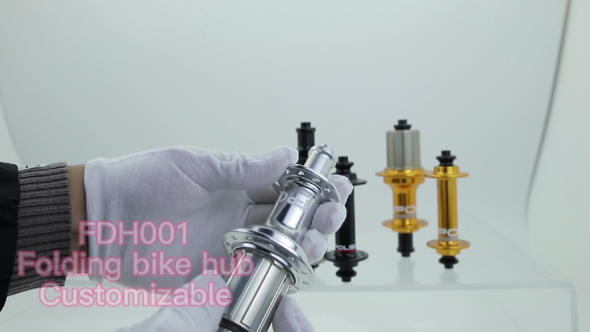 FDH001 FALTING BIKE FRITE UND HINTER 36H Fahrrad Hubs1