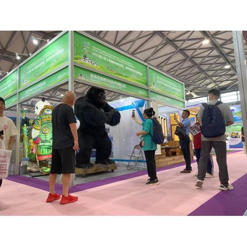 Zigong Weibo Culture and Art Co., Ltd. made a wonderful appearance at the 8th Shanghai International Tourism Homestay Industry Expo