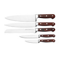 Handmade Kitchen Knife Set with Pakka Wood Handle by Professional Manufacturer1
