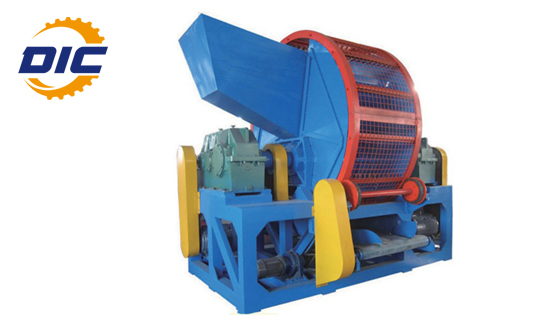 Scrap pneu Shredder Machine