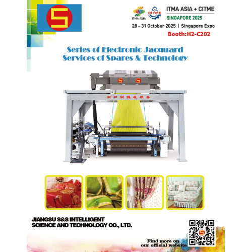ITMA Asia+Citme Singapura 2025 S&S Jacquard Machine