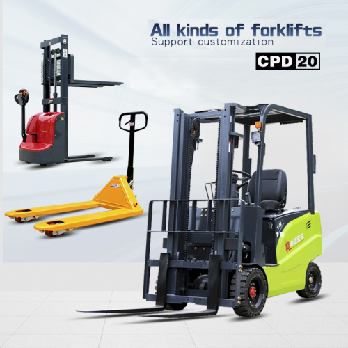 Battery Forklift 7m 1.5ton 1.6ton 2ton 2.5ton 3ton 3,5t Hydraulic Electric Forklift com motor AC