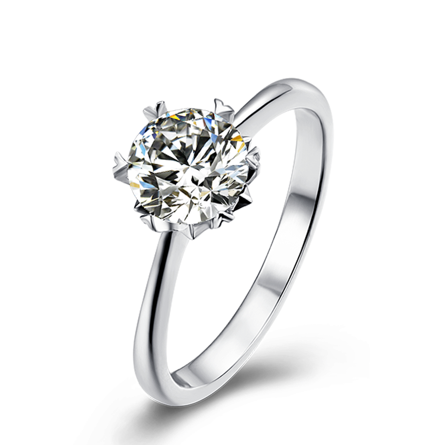 M01A Moissanite Ring