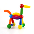 Smart Building Kids Education: Interactive Puzzle Games with Toy Blocks, Sticks, and Balls1