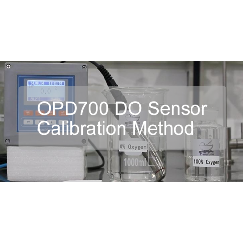 How to calibrate the OPD700 dissolved oxygen sensor?