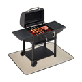 Heet verkopen hoge temperatuur resistent barbecue fornuis tafelmatige mat, glasvezel buiten huishouden BBQ oven beschermingsmat1