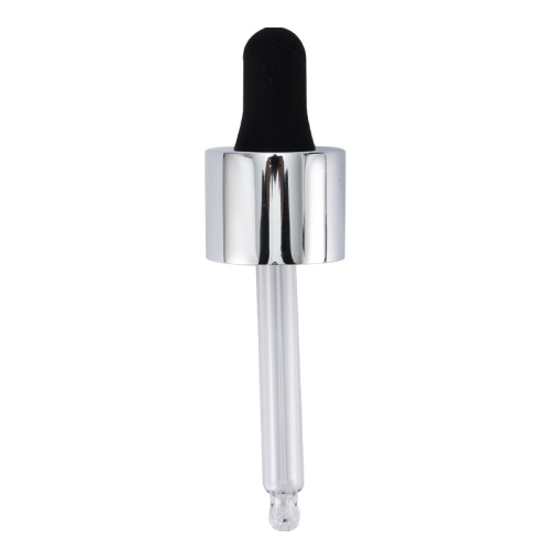 20mm Shine Silver Aluminum Dropper