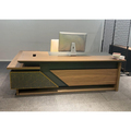 Luxury L-Shaped Business Modular Office Desk with Cabinet1