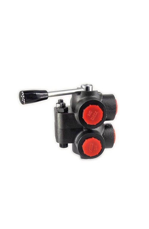 DF6VIE 3-nafasi 3-njia ya mwongozo wa rotary valve