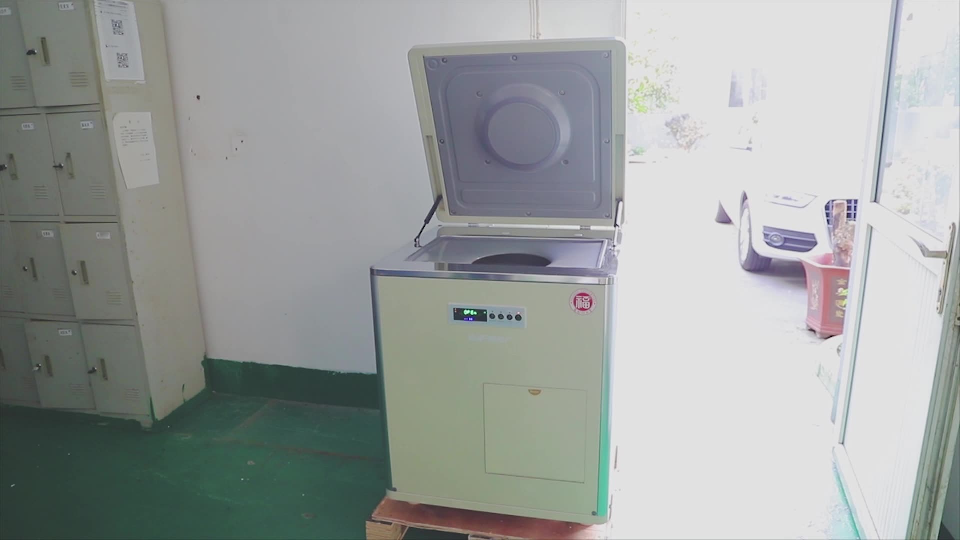 Commercial Kitchen Waste Food Crusher Grinder Machine For Sale1
