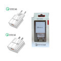 High Quality QC3.0 USB Wall Charger with EU/US Plugs - 18W Fast Charging Adapter for Huawei1