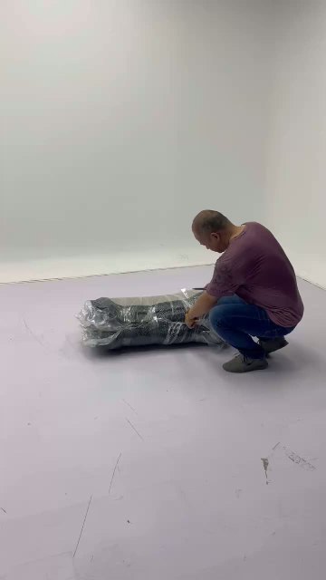 compression sofa unpack