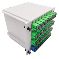 1x32 LGX Box Optical Fiber PLC Splitter for FTTH, CATV, and PON Applications1