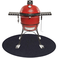 Runde unter Grillmatte Feuerstelle Matte 36 &quot;48 Deck Terrasse Schütze Matte feuerfeste Grillpolster für Feuerstelle Griddle Cooking Center Outdoor1