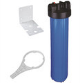 Big Blue Filter Housing Jumbo Water Filter 1\"/1.5\" Port Pressure Gauge Industrial1