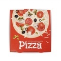 Wholesale custom corrugated pizza box disposable commercial take-out packaging wholesale box1