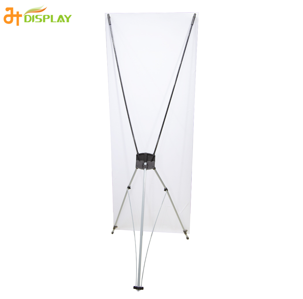 Adjustable X Type Banner Exhibition Stand Advertising Poster x Stand