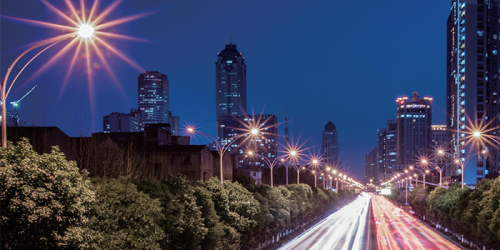 Highly economical LED street lights tested in practice