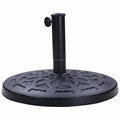 Cheap Cantilever Umbrella with Round Base for Outdoor Patio1