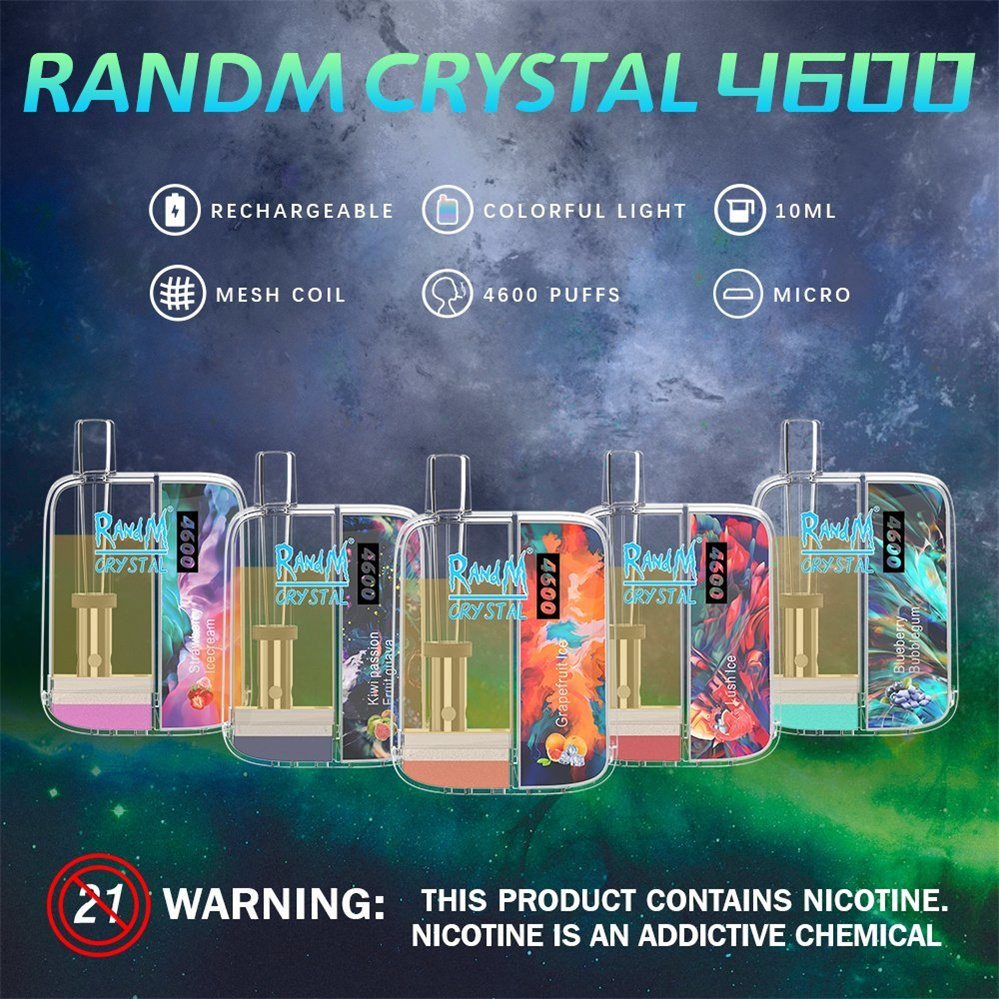 R andm Crystal 4600 Vape desechable